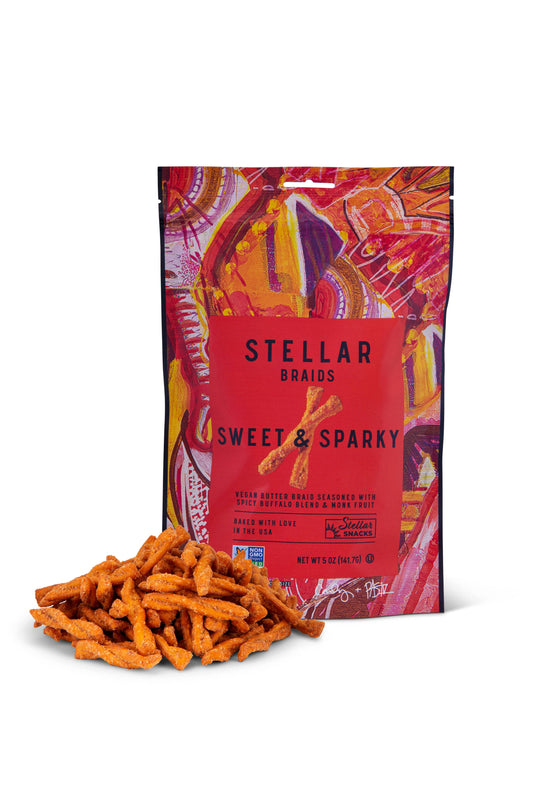 Stellar Pretzel Braids - Sweet & Sparky 5oz