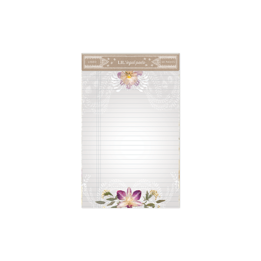 Little Legal Pad - Orchid Lace