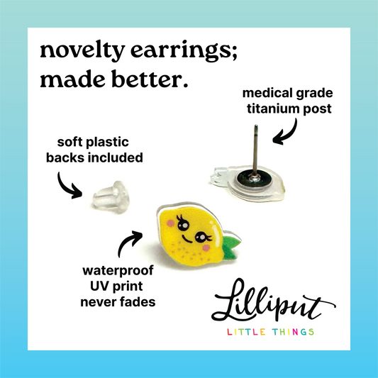 Pink Happy Daisy Earrings