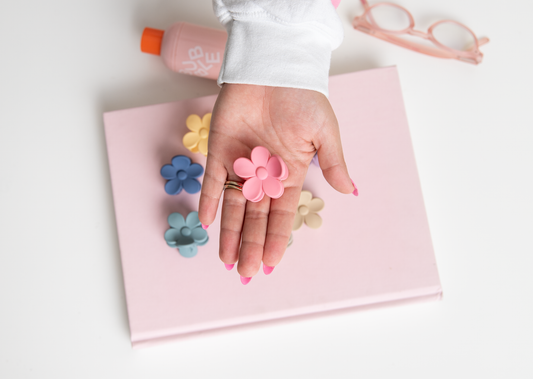 Flower Claw Clip