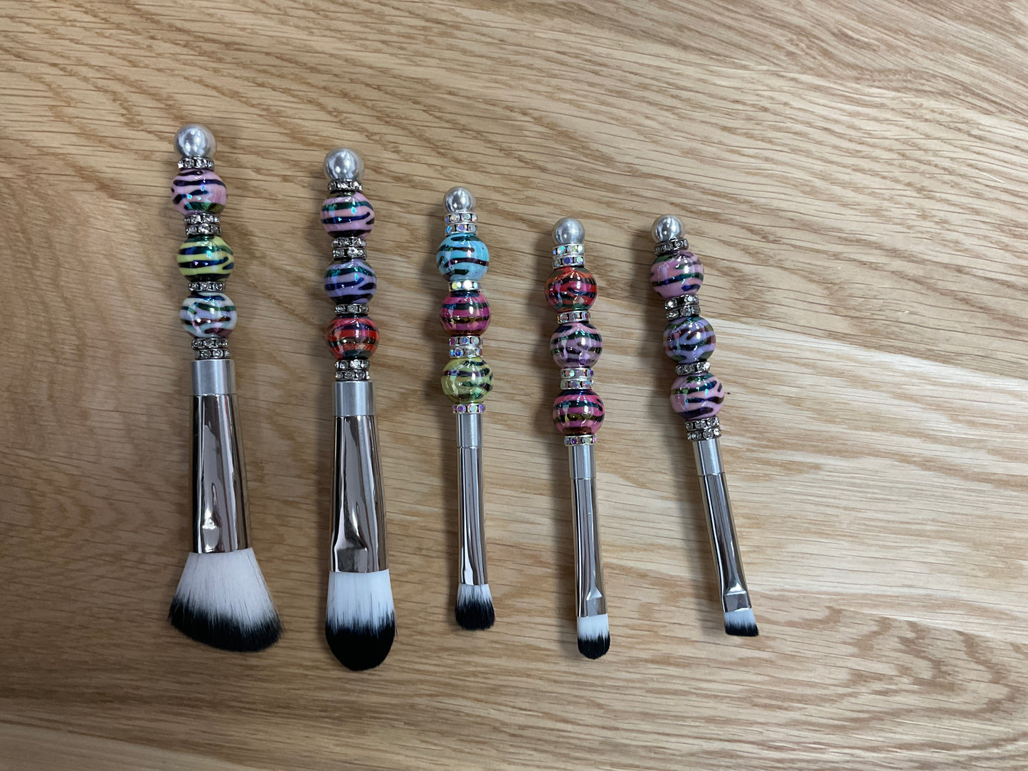 Silicone Bead Makeup Brush Set