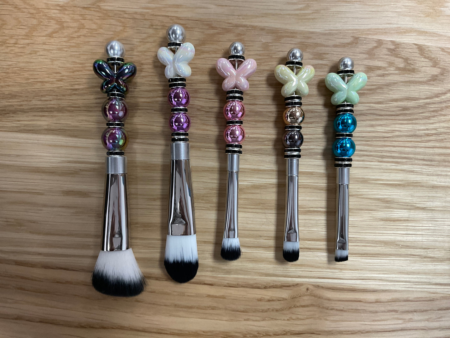 Silicone Bead Makeup Brush Set