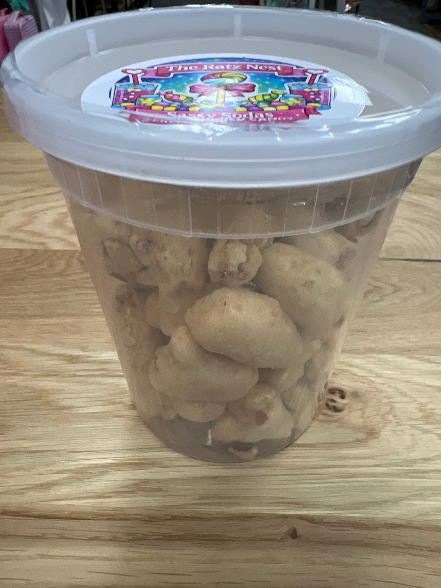 Freeze Dried Peanut Brittle 8 oz