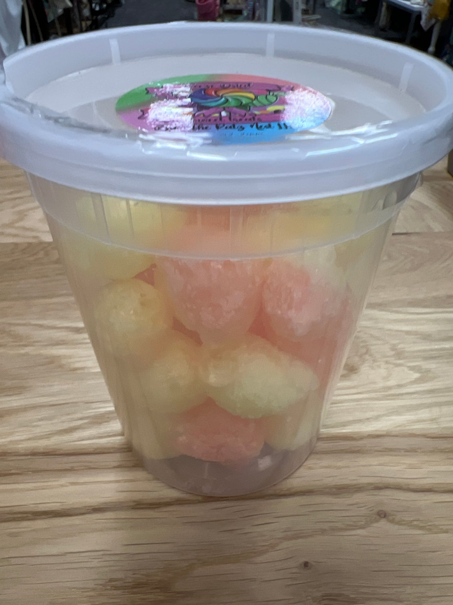 Freeze Dried Peach Rings