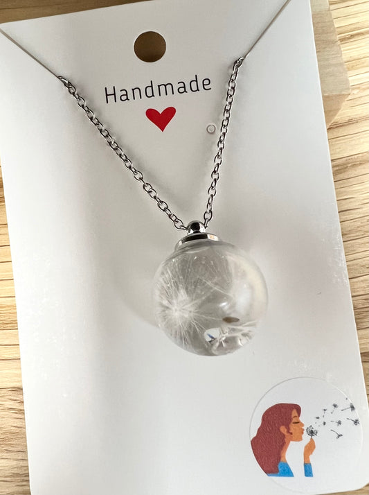 All Things New - Dandelion Seed Necklace