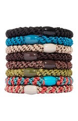 Grab & Go Ponytail Holders (set of 8) - Festival