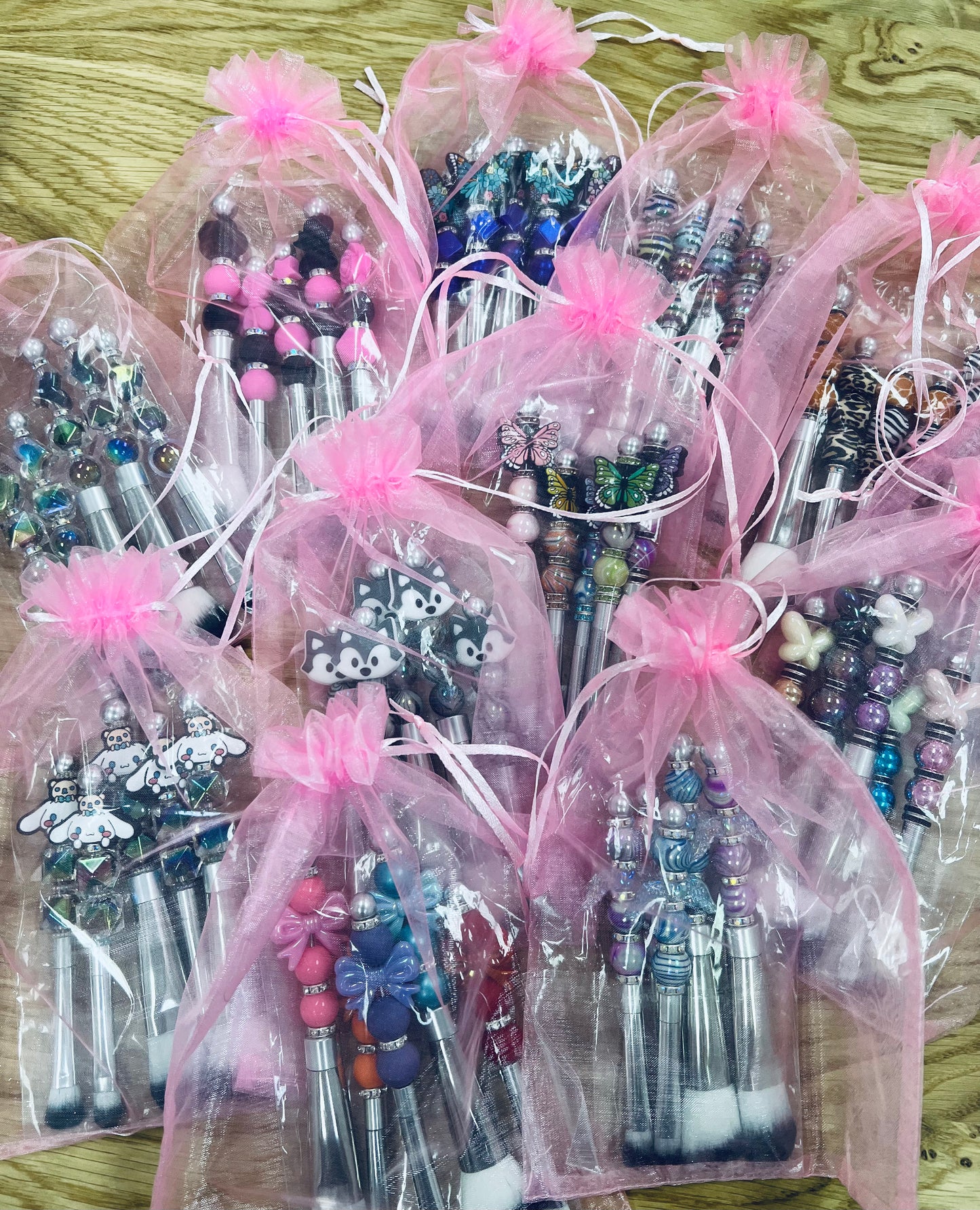 Silicone Bead Makeup Brush Set