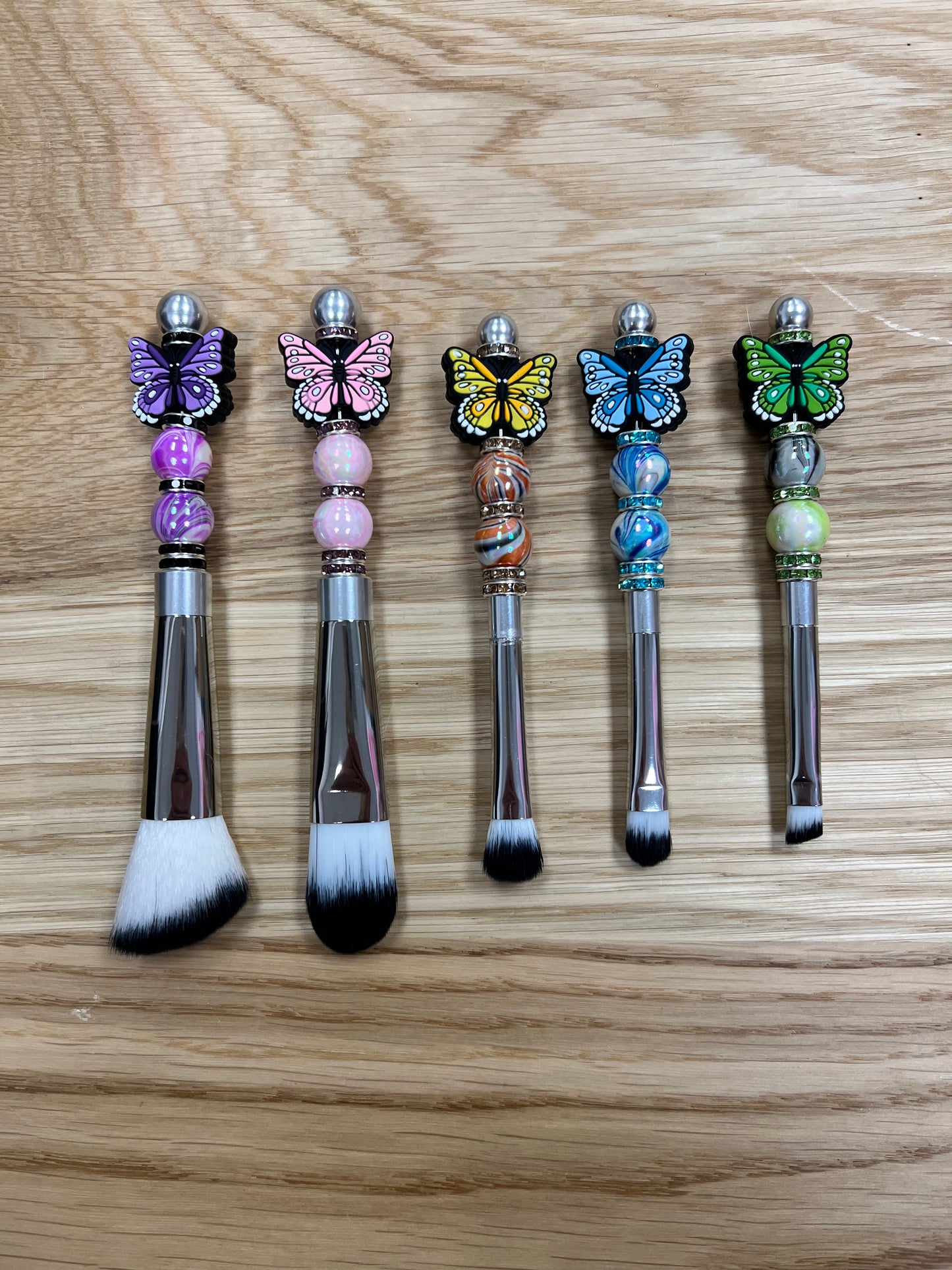 Silicone Bead Makeup Brush Set