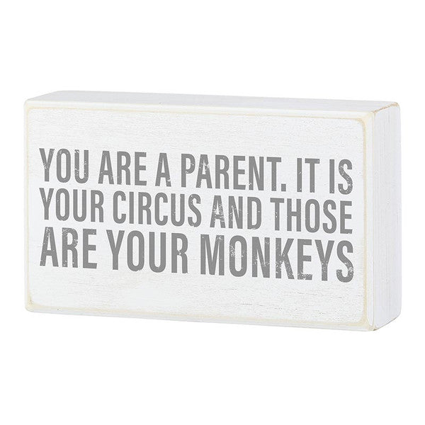 Box Sign - Your Circus