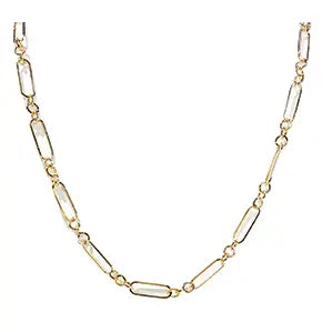 Gold Chain Link Necklace