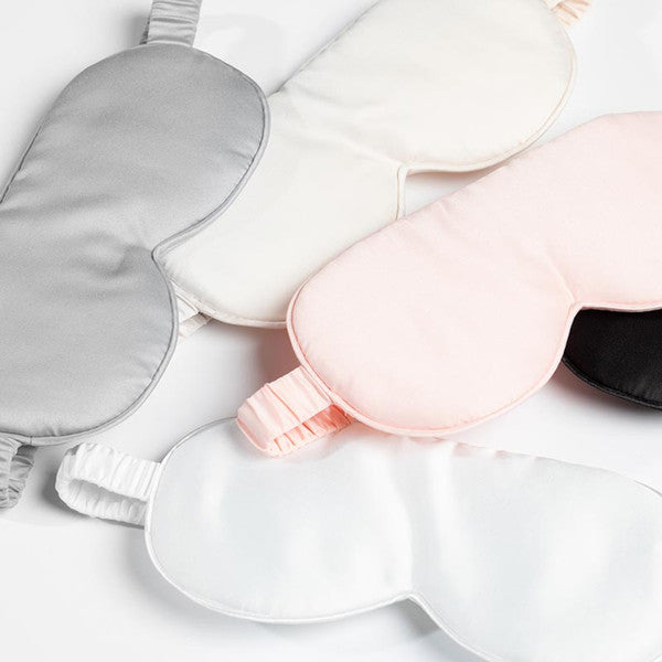 Satin Sleep Mask - Ivory