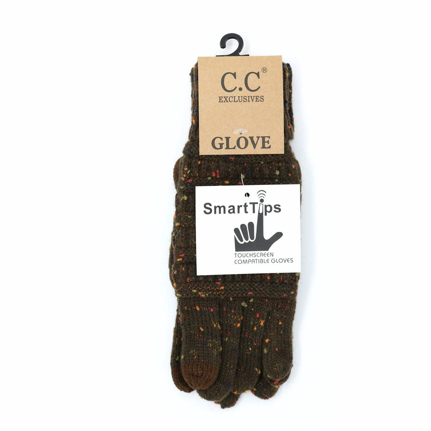 Flecked CC Women's Gloves