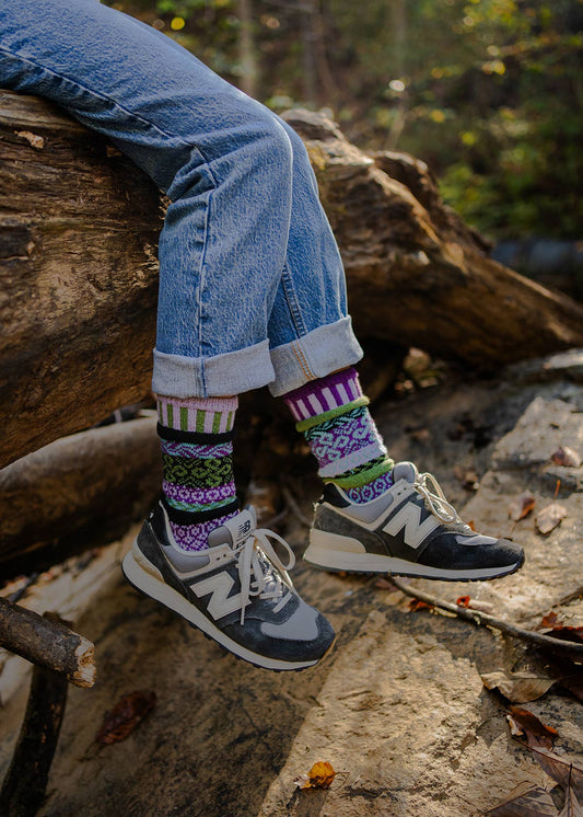 La Seine Crew Socks | Eco-Friendly & Made in the USA