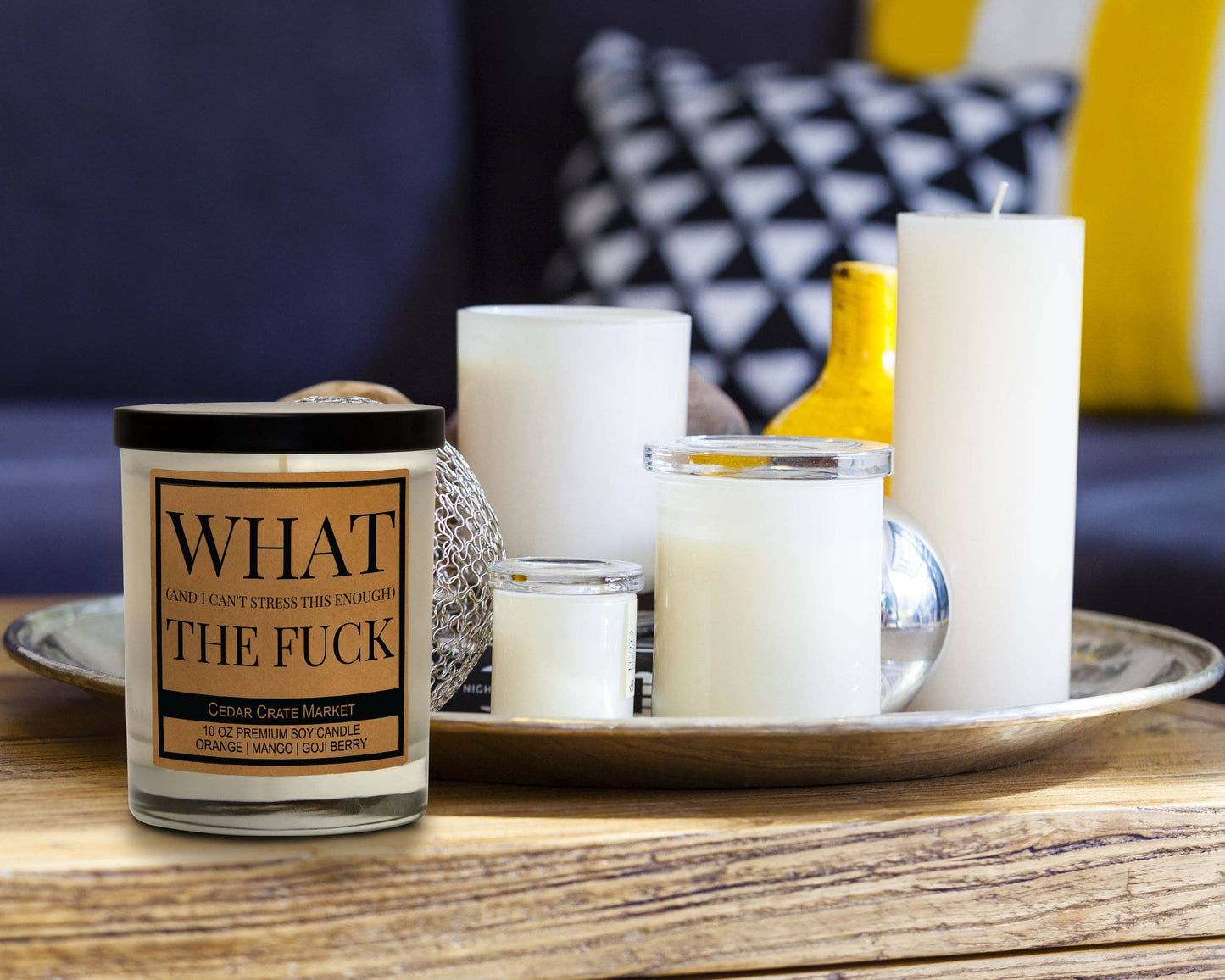What (And I Can't Stress This Enough) The Fuck Soy Candle