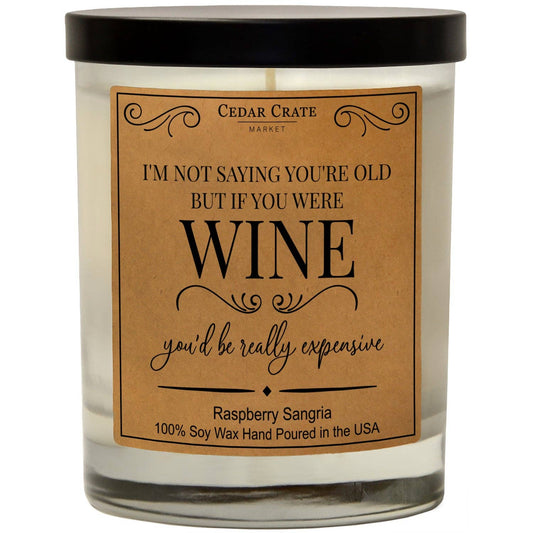 Really Expensive Wine Soy Candle