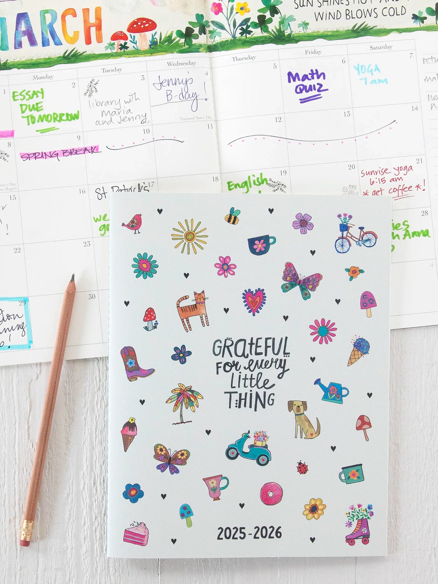 2025-26 Academic Planner - Grateful