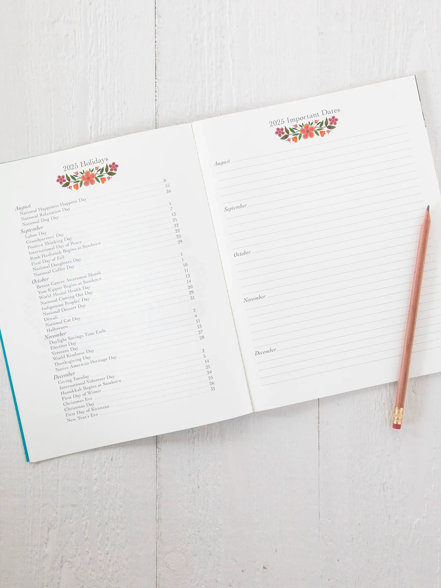 2025-26 Academic Planner - Grateful