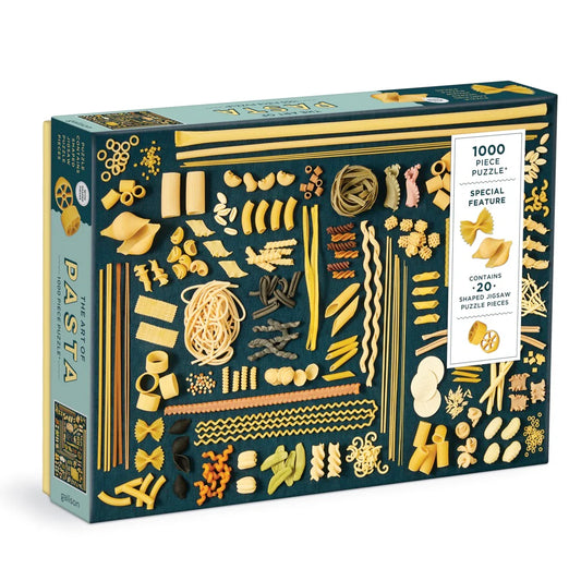 Art Of Pasta 1000 Piece Puzzle With Shaped Pieces