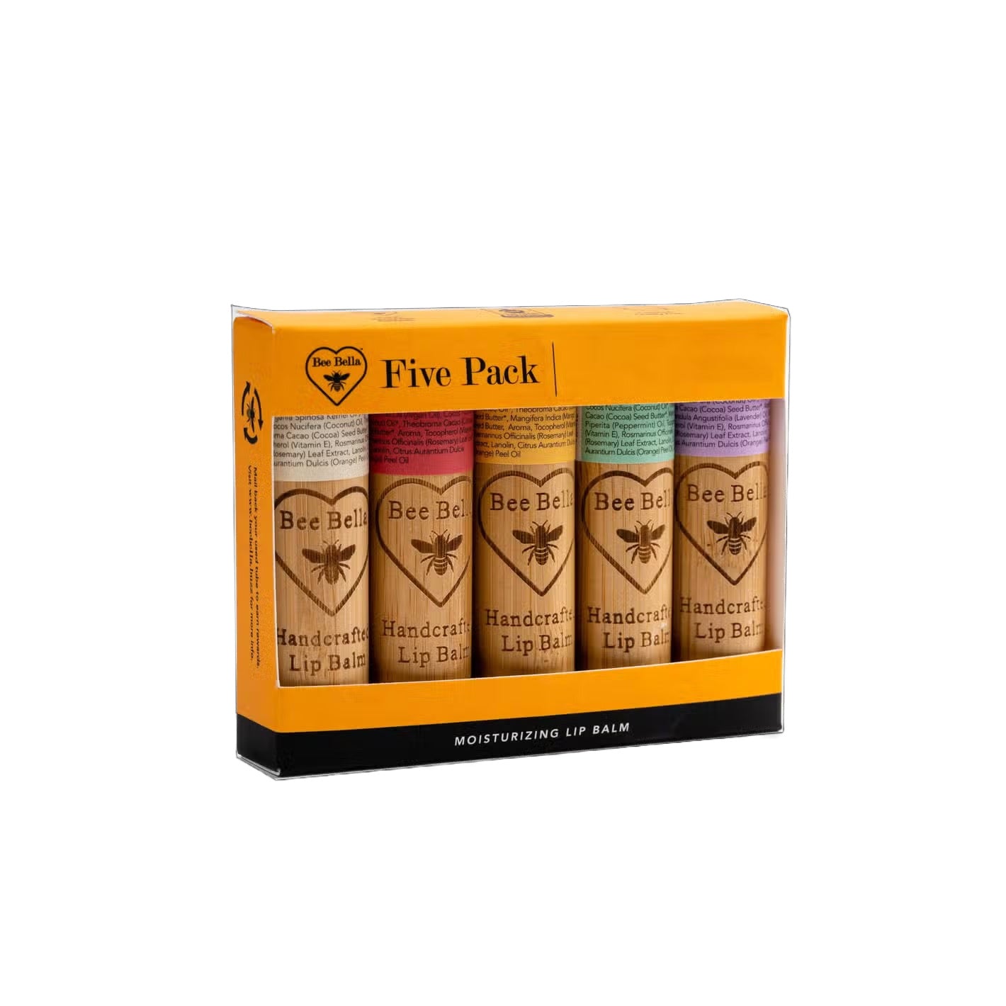 Bee Bella Lip Balm Five Pack