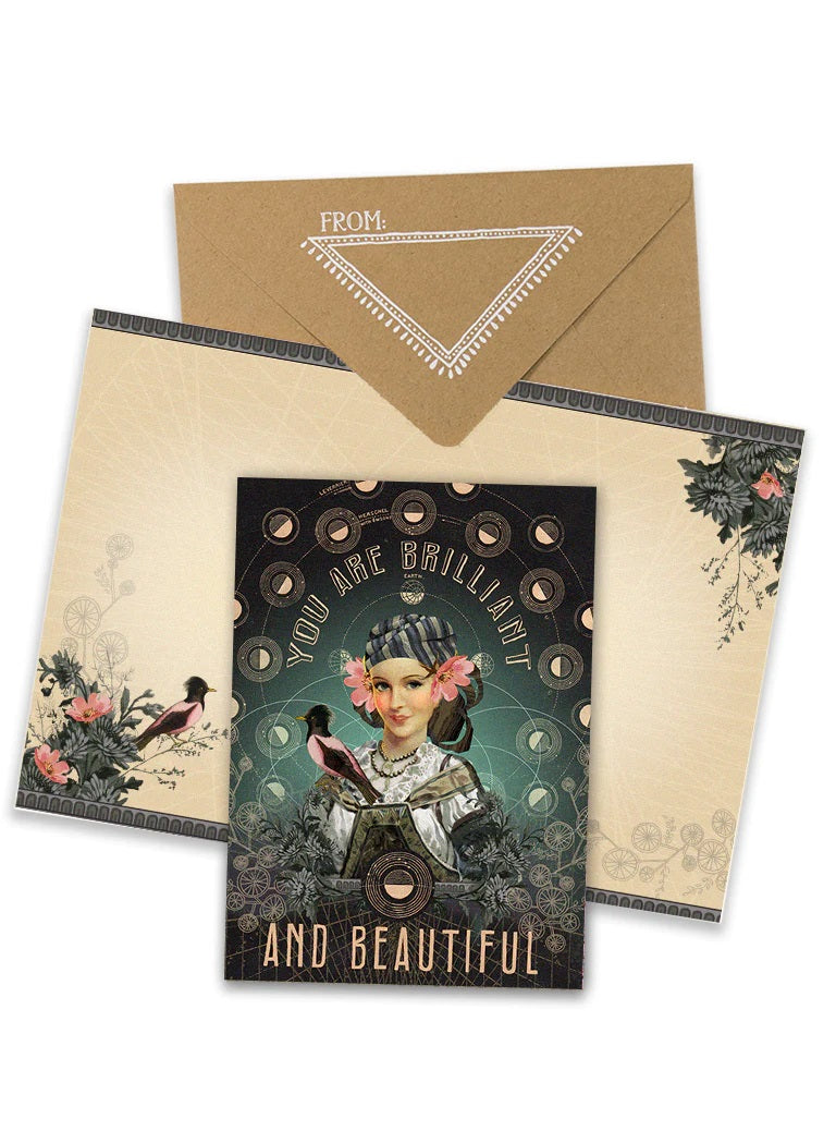 Greeting Card - Brilliant & Beautiful