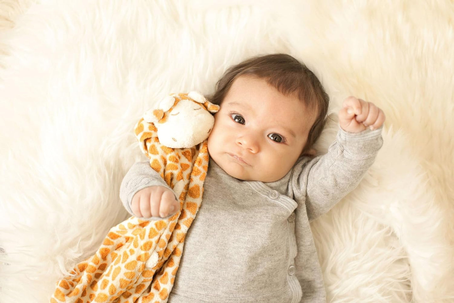 Lovie Blankie - Brown Giraffe
