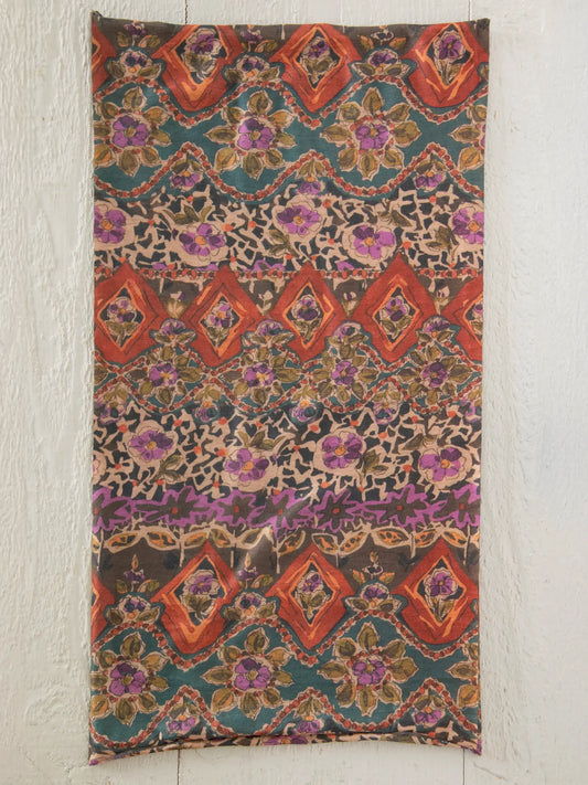 Natural Life Full Boho Bandeau Headband - Brown Tuscany Border