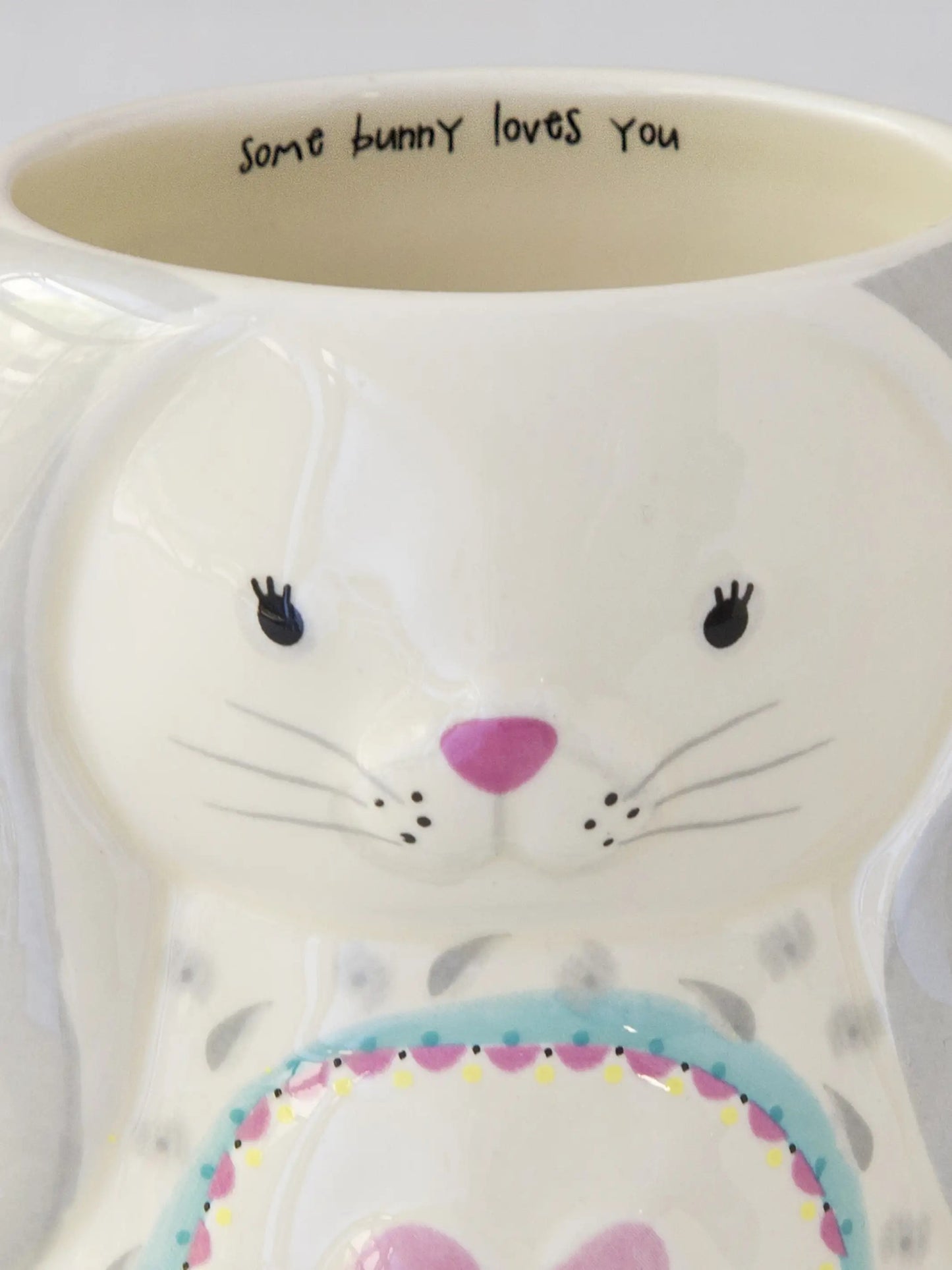 Natural Life Folk Art Coffee Mug - Bonnie The Bunny