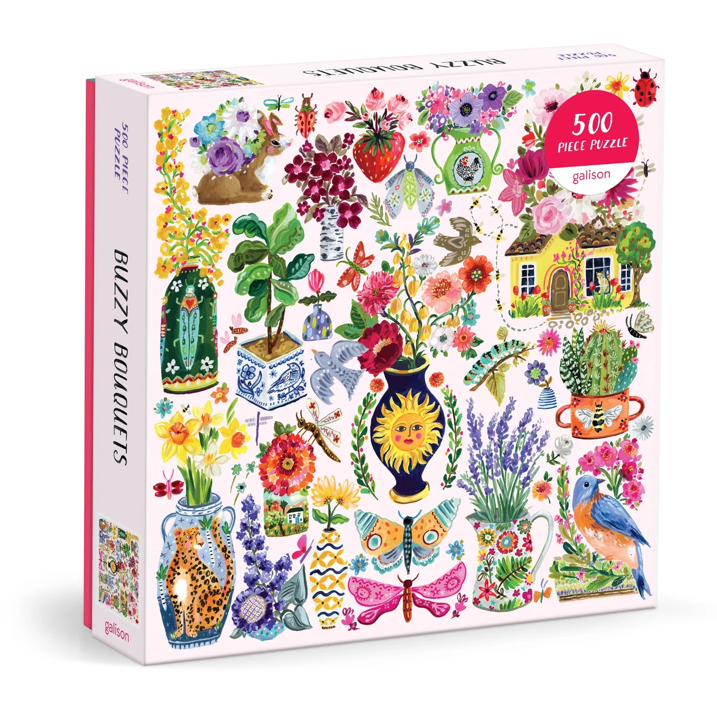Buzzy Bouque 500 Piece Puzzle