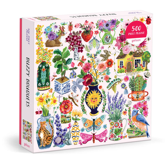 Buzzy Bouque 500 Piece Puzzle