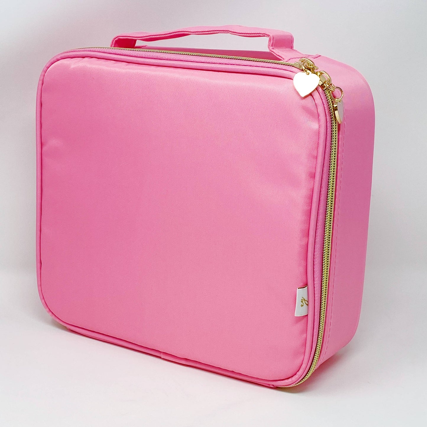 Glam Girl Cosmetic Case - Solid Pink
