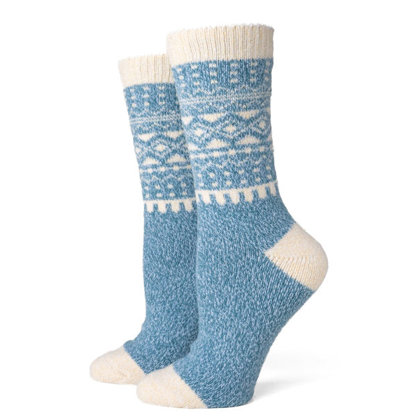 Everyday Cozy Super Soft Socks - Cabin Blue