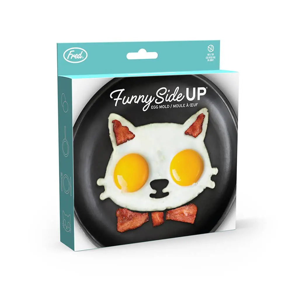 Funny Side Up Cat Egg Mold