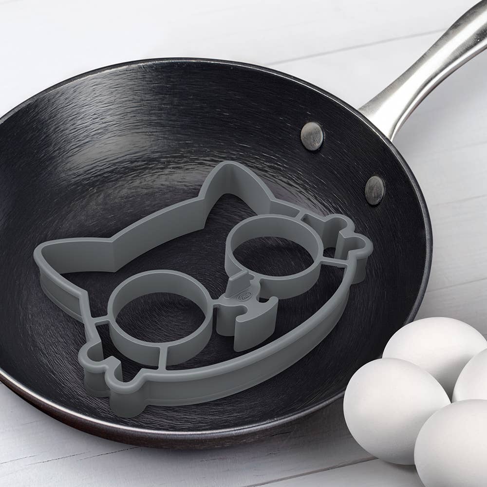 Funny Side Up Cat Egg Mold