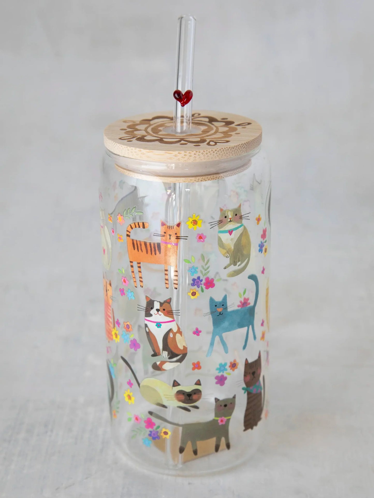 Glass Tumbler - Cat