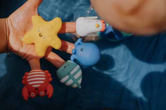 Nautical Itzy Bitzy Puppetsâ„¢ - Bath + Storytelling Toys