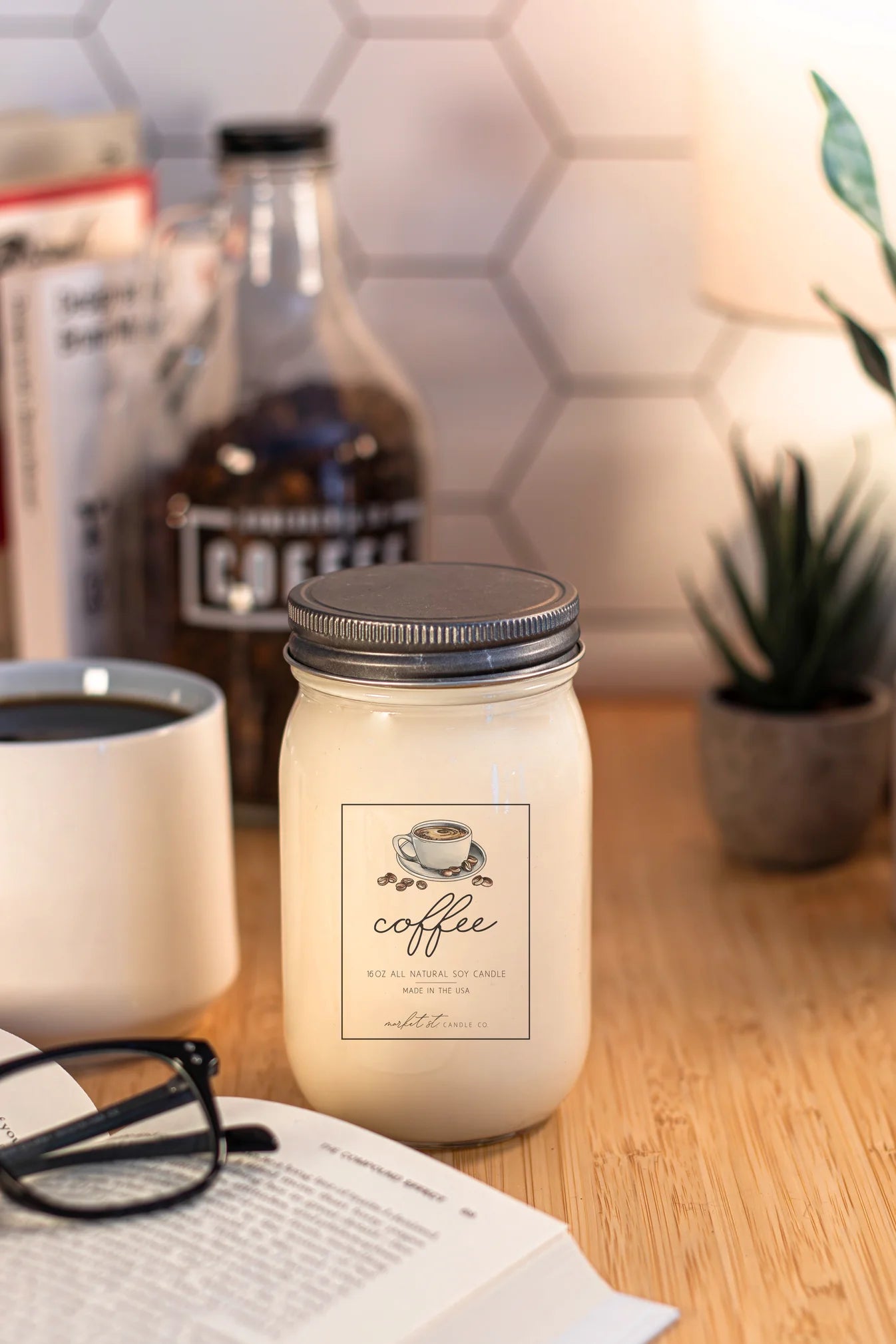 16oz Classic Candle - Coffee