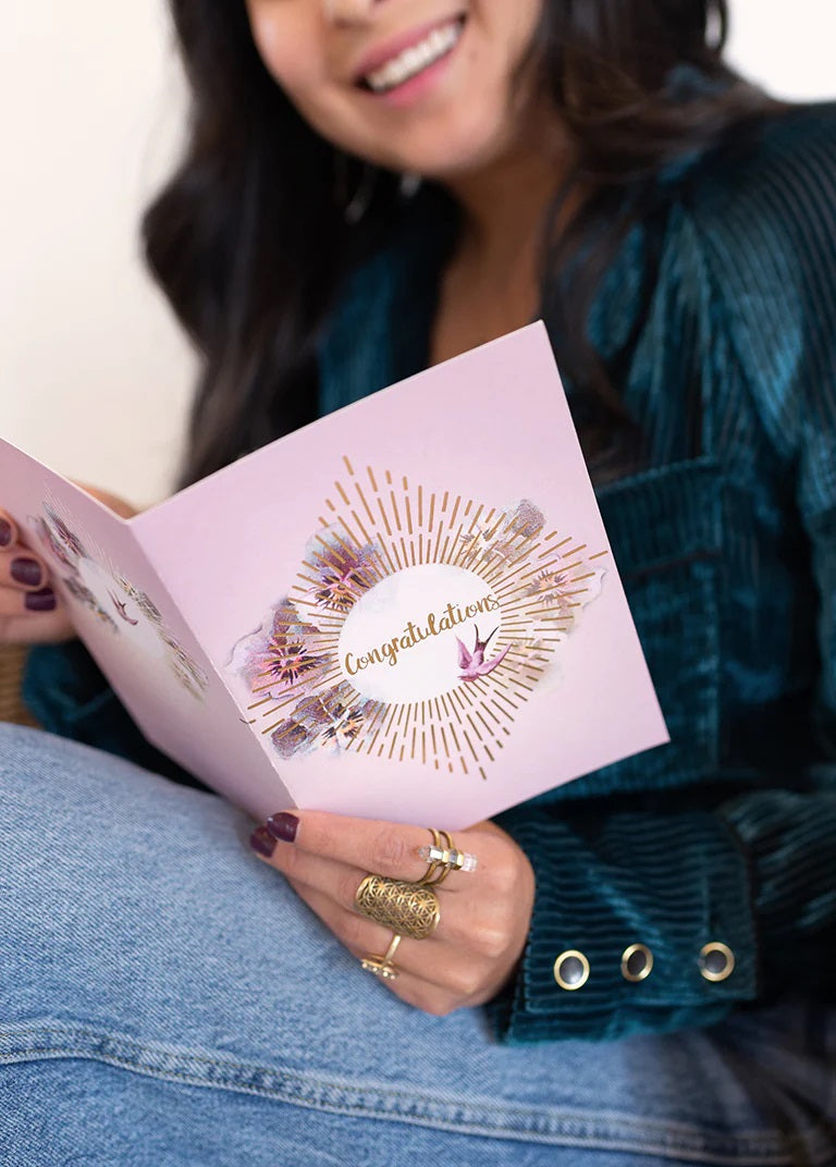 Greeting Card - Glow Congratulations