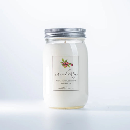 16oz Classic Candle - Cranberry