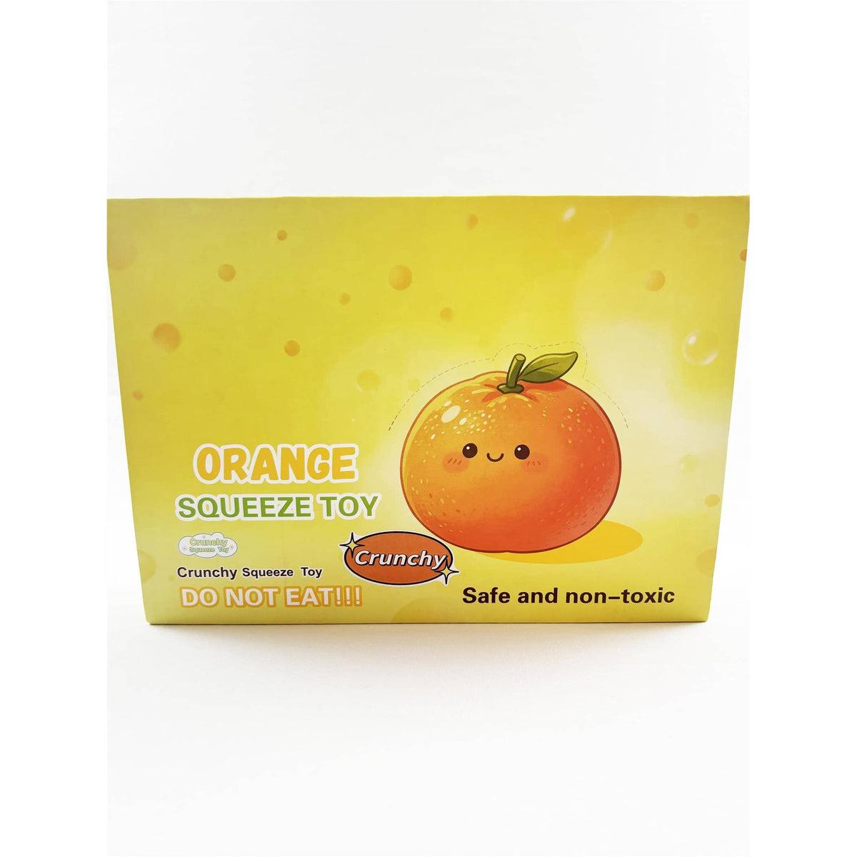 Crunchy Orange Squishy Toy