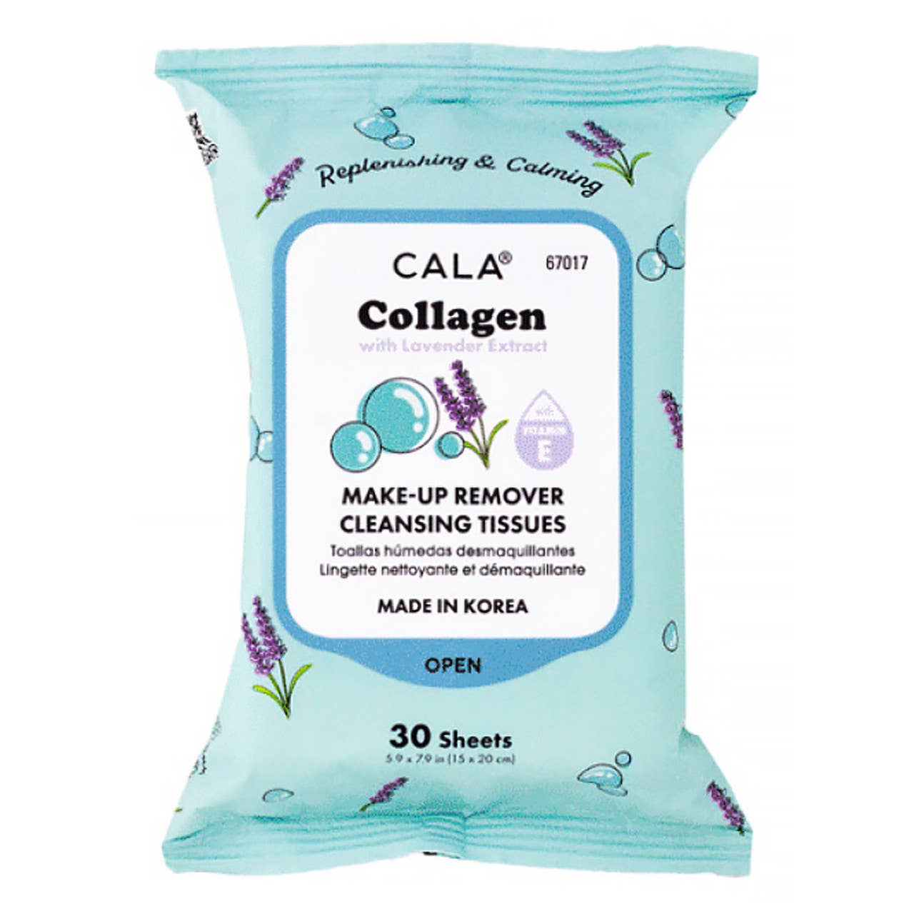 Make Up Remover Cleansing Tissues - Collagen