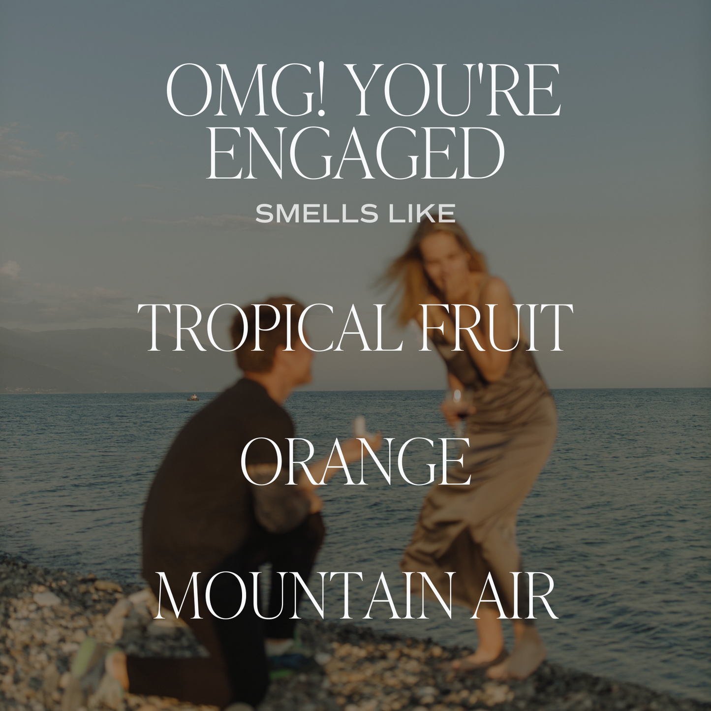 OMG! You're Engaged! Soy Candle