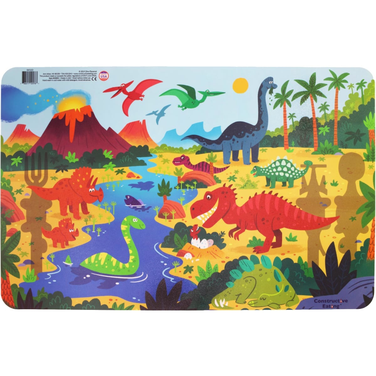 Dino Constructive Eating Gift Set