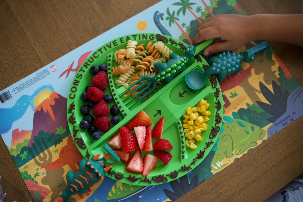Dino Constructive Eating Gift Set