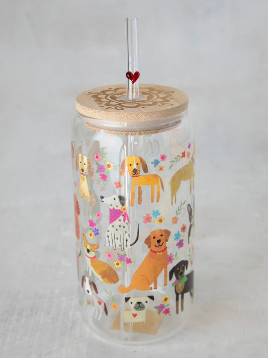 Glass Tumbler - Dog