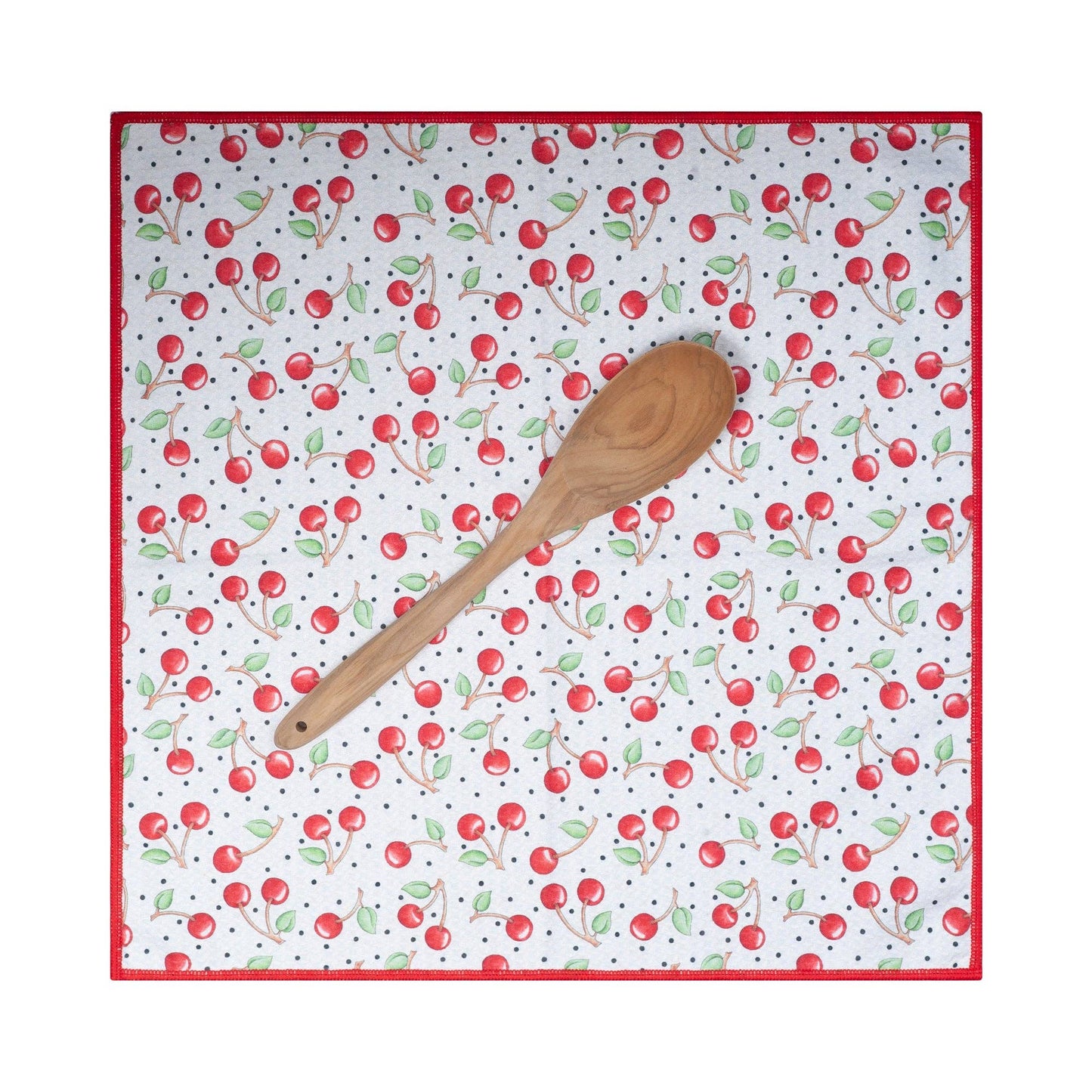 Double Duty Reversible Towels (set of 2) - Cherry Harvest