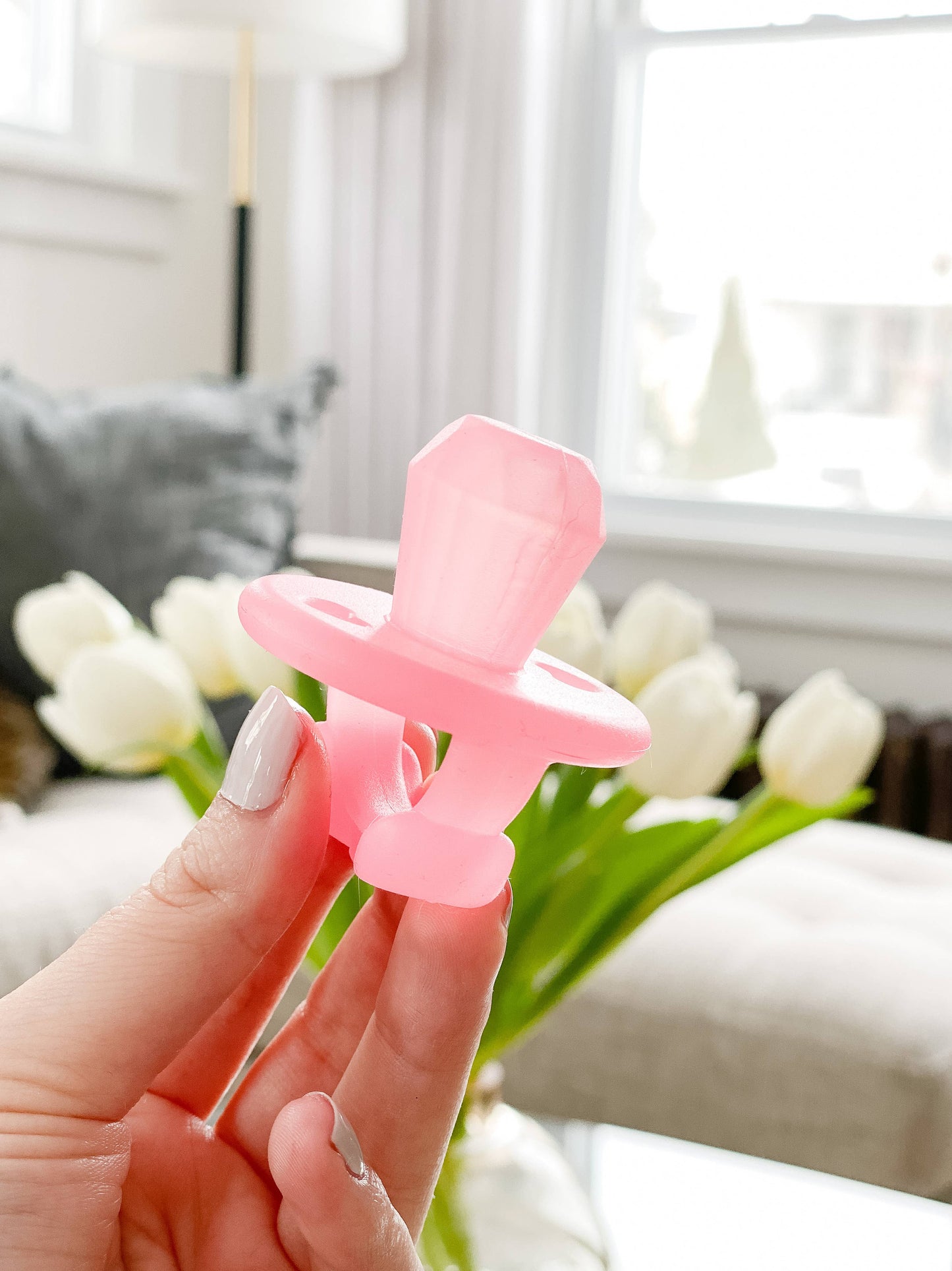 Teensy Teether™ Soothing Silicone Teether - Diamond