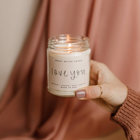 Love You Soy Candle