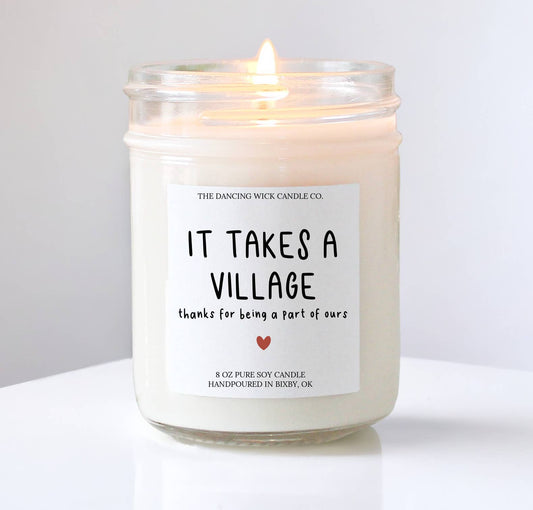 It Takes a Village Soy Candle 4 oz