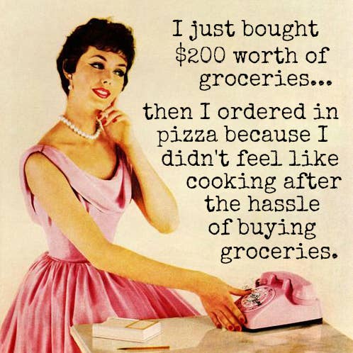 Magnet - I Just Bought $200 Worth Of Groceries...