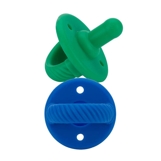 Sweetie Soother™ Pacifier Sets (2-pack) - Hero Blue + Clover